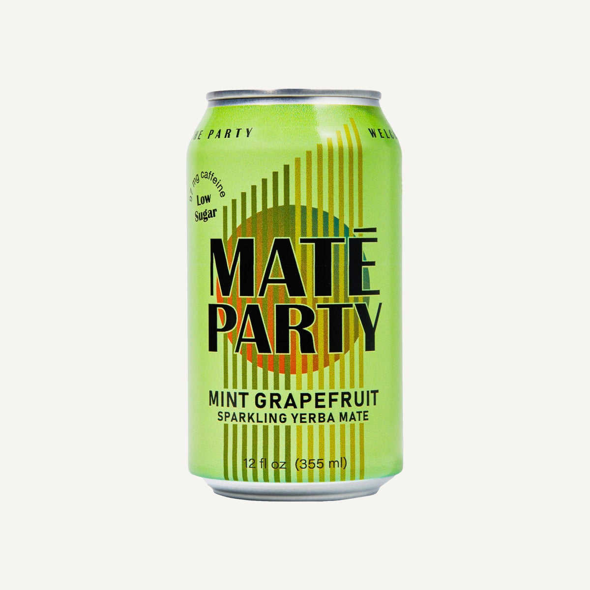 Maté Party mint grapefruit sparkling yerba mate can